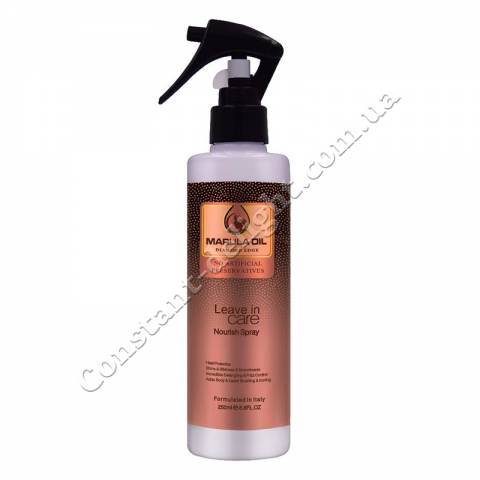 Спрей для объема волос с маслом Марула Clever Hair Cosmetic Marula Oil Leave-In Care Nourish Spray 250 ml
