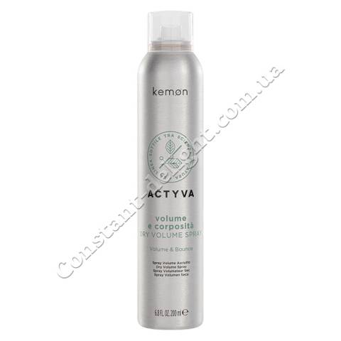 Спрей для объёма тонких волос Kemon Actyva Dry Volume Spray 200 ml