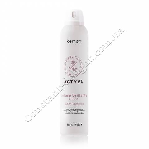 Спрей для придания блеска волосам Kemon Actyva Colore Brillante Spray 200 ml