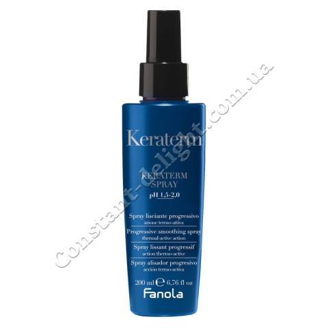 Спрей для реконструкції пошкодженого волосся Fanola Keraterm Spray 200 ml