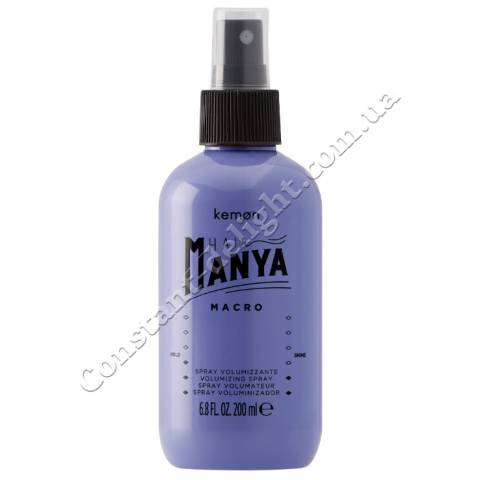 Спрей для створення об'єму волосся Kemon Hair Manya Macro Spray 200 ml