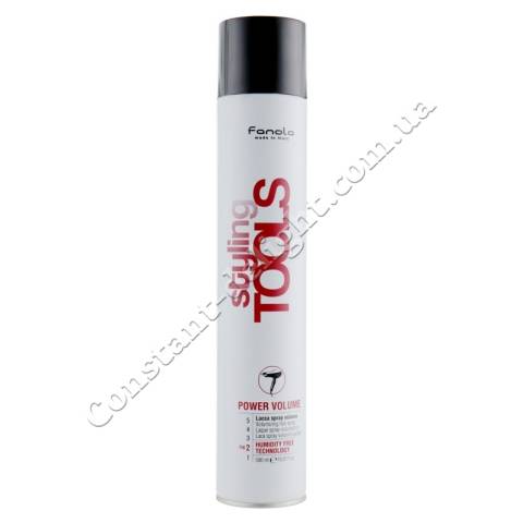 Спрей для створення об'єму волосся Fanola Styling Tools Power Volume Volumizing Hair Spray 500 ml