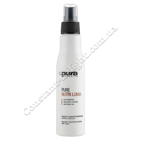 Спрей для сухого та пошкодженого волосся миттєвої дії Pura Kosmetica Pure Nutri Lumia Instant Restructuring 150 ml