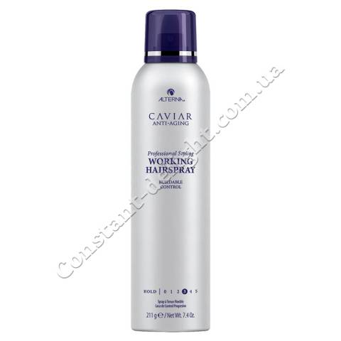 Спрей для укладання волосся рухомої фіксації Alterna Caviar Anti-Aging Professional Styling Working Hairspray 211 g