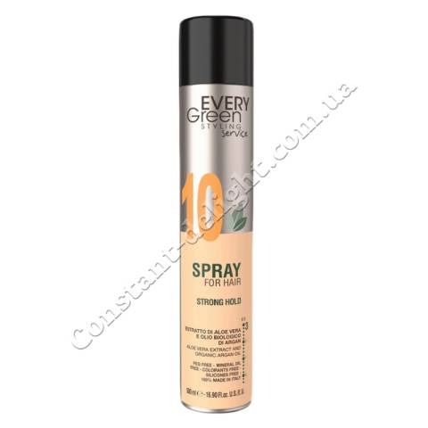 Спрей для укладання волосся сильної фіксації Dikson Every Green Spray для Hair Strong Hold 500 ml