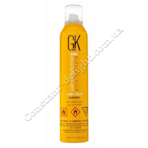Спрей для волос легкой фиксации GKhair Light Hold Hairspray 320 ml