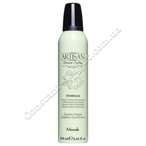 Nook Artisan Spumiglia Mousse Мусс для креативной укладки волос 250 ml