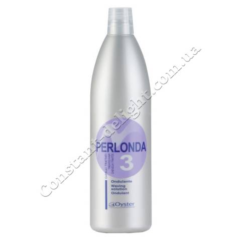 Засіб для хімічної завивки пошкодженого волосся Oyster Cosmetics Perlonda Waving Solution №3, 1000 ml
