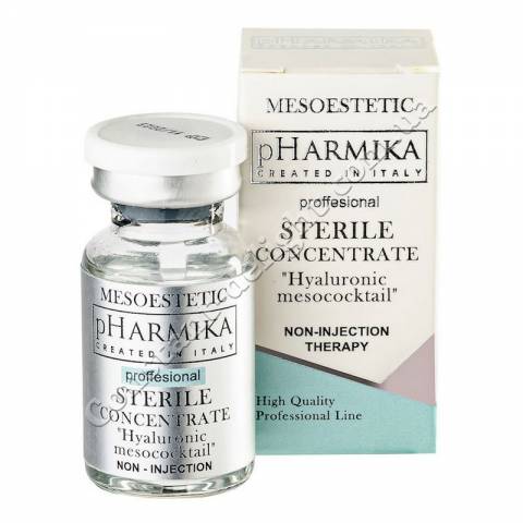 Стерильный концентрат для лица Гиалуроновый мезококтейль pHarmica Sterile Concentrate Hyaluronic Mesococktail 10 ml