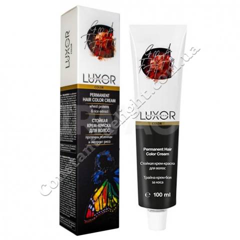 Стійка Крем-фарба для волосся LUXOR Professional Permanent Hait Color Cream 100 ml