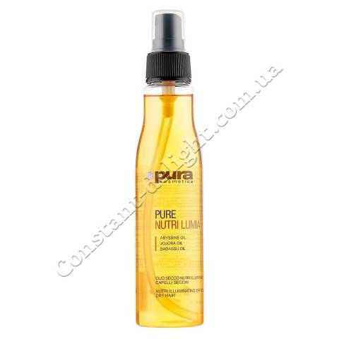 Сухое масло спрей для придания блеска сухих волос Pura Kosmetica Pure Nutri Lumia Dry Oil Dry Hair 150 ml
