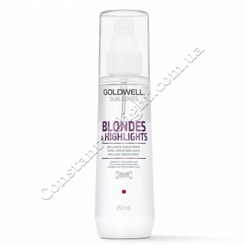 Сыворотка-спрей для блеска осветленных волос Goldwell Dualsenses Blondes&Highlights Serum Spray 150 ml