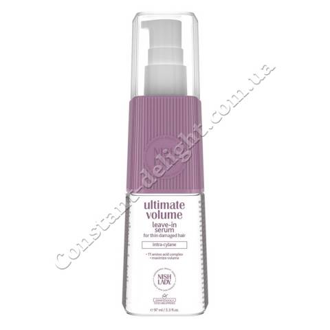 Сыворотка для придания объёма волосам Nishlady Ultimate Volume Leave-In Serum 97 ml