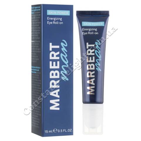 Сыворотка по уходу за кожей вокруг глаз для мужчин Marbert Man Skin Power Energizing Eye Roll-on 15 ml