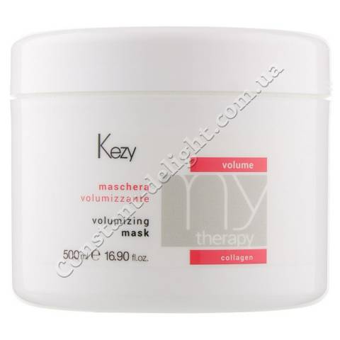 Маска для придания объема волосам с морским коллагеном Kezy My Therapy Volume Collagen Volumizing Mask 500 ml