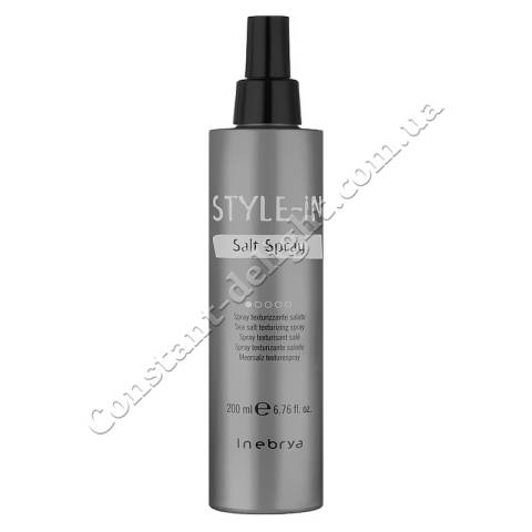 Текстурирующий спрей для волос с солью Inebrya Style-In Salt Spray 200 ml