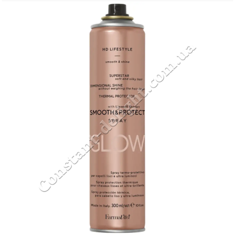 FarmaVita HD Life Style Smooth And Protect Spray Сухой термозащитный спрей с выпрямляющим эффектом 300 ml
