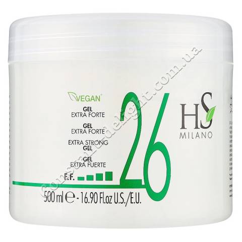 HS Milano Emmedi 26 Extra Strong Gel Гель для волос экстрасильной фиксации 500 ml