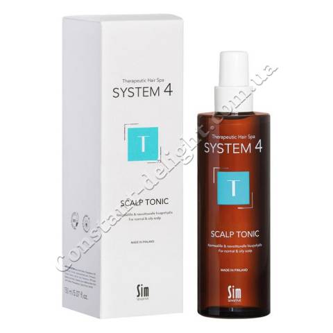 Тоник для кожи головы и стимуляции роста волос Sim Sensitive System 4 Scalp Tonic "T" 150 ml