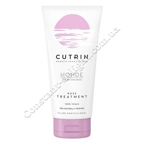 Тонирующая розовая маска для волос Cutrin Hohde Rose Treatment 200 ml