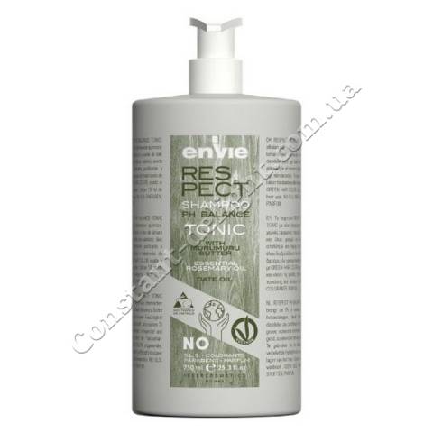 Тонизирующий шампунь для баланса Ph Envie Respect Ph Balance Tonic Shampoo 750 ml