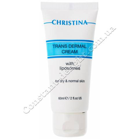 Трансдермальний крем з ліпосомами для нормальної і сухої шкіри Christina Trans Dermal Cream with Liposomes 60 ml