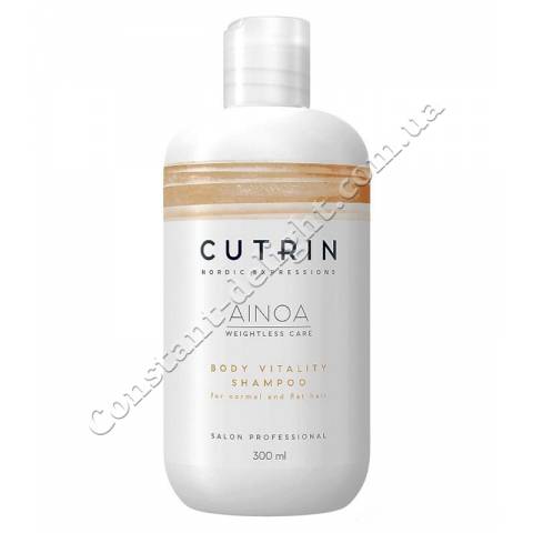 Шампунь для зміцнення волосся Cutrin Ainoa Body Vitality Shampoo 300 ml
