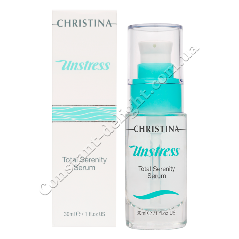 Успокаивающая сыворотка для лица Christina Unstress Total Serenity Serum 30 ml