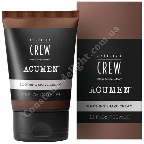 Заспокійливий крем для гоління American Crew Acumen Soothing Shave Cream 100 ml