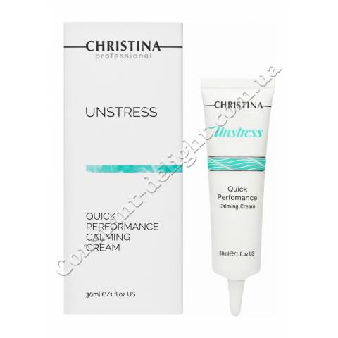 Заспокійливий крем для обличчя швидкої дії Christina Unstress Quick Performance Calming Cream 30 ml