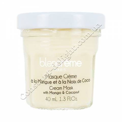 Увлажняющая и питательная крем-маска для лица Манго и Кокос Blancrème Cream Mask with Mango & Coconut 40 ml