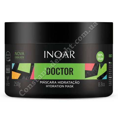 Зволожуюча маска для волосся Inoar Doctor Hydration Mask 250 ml