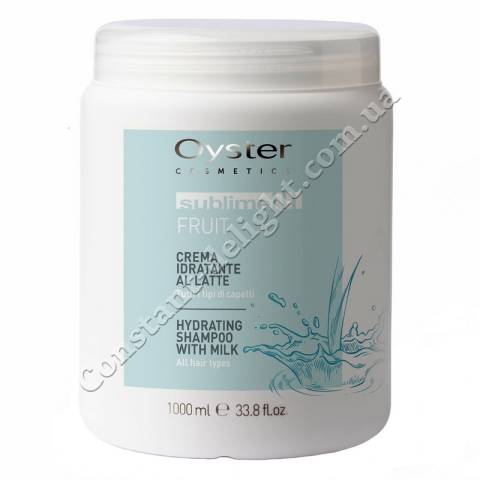 Зволожуюча маска для волосся із молочними протеїнами Oyster Cosmetics Sublime Fruit Hydrating Cream Whith Milk 1000 ml