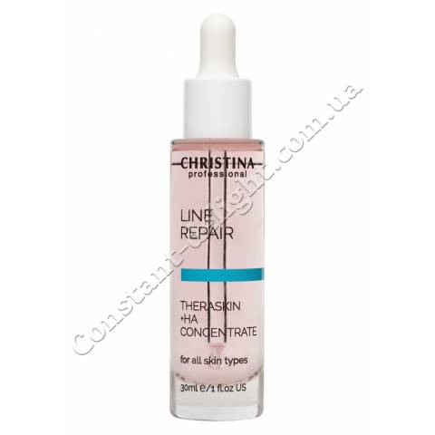 Увлажняющие капли с гиалуроновой кислотой Тераскин для всех типов кожи Christina Line Repair-Theraskin + HA 30 ml