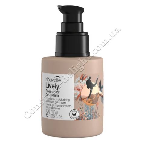 Зволожуючий гель-крем для фарбованого волосся Nouvelle Lively Post Color Gel Cream 100 ml