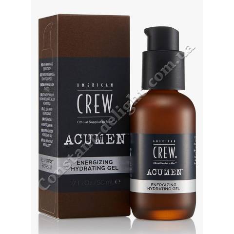 Увлажняющий гель для лица American Crew Acumen Energizing Hydrating Gel 50 ml