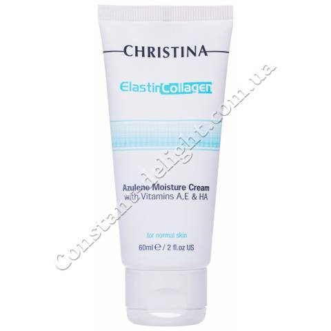 Зволожуючий крем для нормальної шкіри Christina Elastin Collagen Azulene Moisture Cream 60 ml