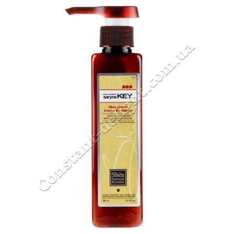 Увлажняющий крем для поврежденных волос Saryna Key Damage Repair Keratin Treatment Pure African Shea Cream 300 ml