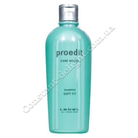 Зволожуючий шампунь для сухого волосся Lebel Proedit Soft Fit Shampoo 300 ml