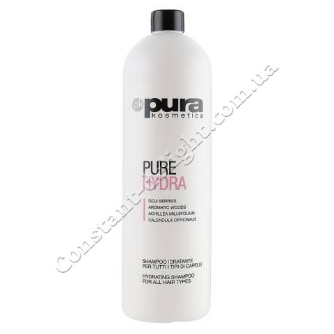 Увлажняющий шампунь для волос Pura Kosmetica Pure Hydra Shampoo 1000 ml