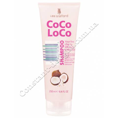 Увлажняющий шампунь с кокосовым маслом Lee Stafford Coco Loco Shampoo 250 ml