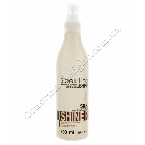 Увлажняющий спрей для блеска и шелковистости волос Stapiz Sleek Line Shiner 300 ml