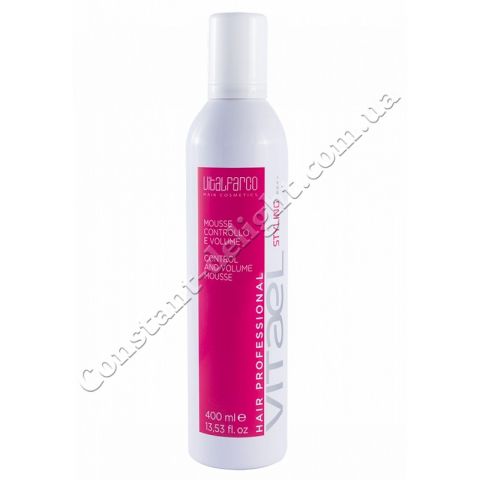 Vitael Styling Control and Volume Mousse Мусс для придания объёма волосам 400 ml