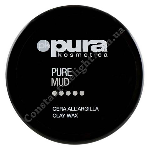 Воск-глина для волос сверхсильной фиксации Pura Kosmetica Pure Mud Clay Wax 100 ml