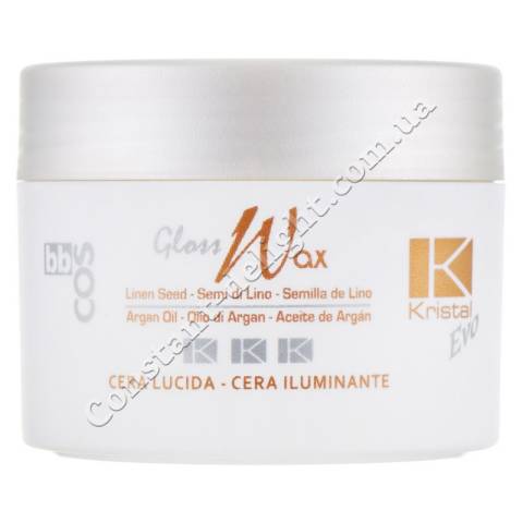 Воск для блеска волос BBcos Kristal Evo Gloss Wax 100 ml
