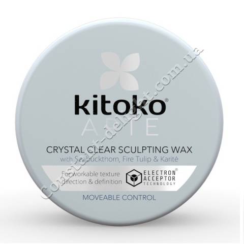 Віск для текстурної укладання і блиску волосся Affinage Kitoko ARTE Crystal Clear Sculpting 75 ml