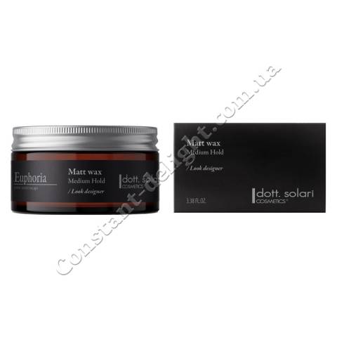 Dott. Solari Euphoria Matt Wax Воск для укладки волос с матовым эффектом 100 ml