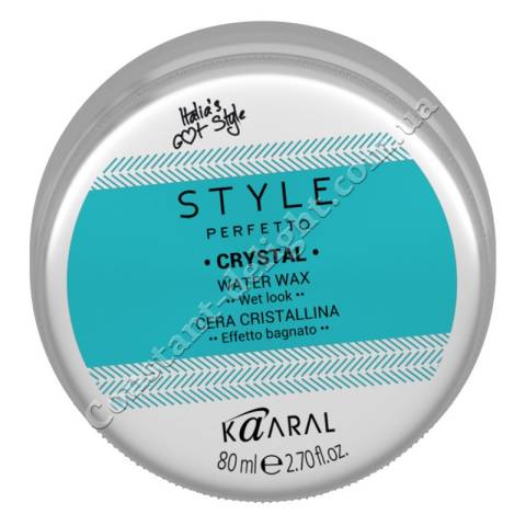Воск для волос на водной основе Kaaral Style Perfetto Crystal Water Wax 80 ml