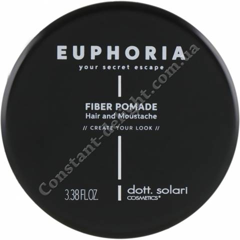 Воск для волос сильной фиксации Dott. Solari Euphoria Fiber Pomade 100 ml