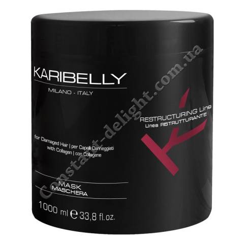 Відновлююча маска для волосся Karibelly Restructuring Mask 1000 ml